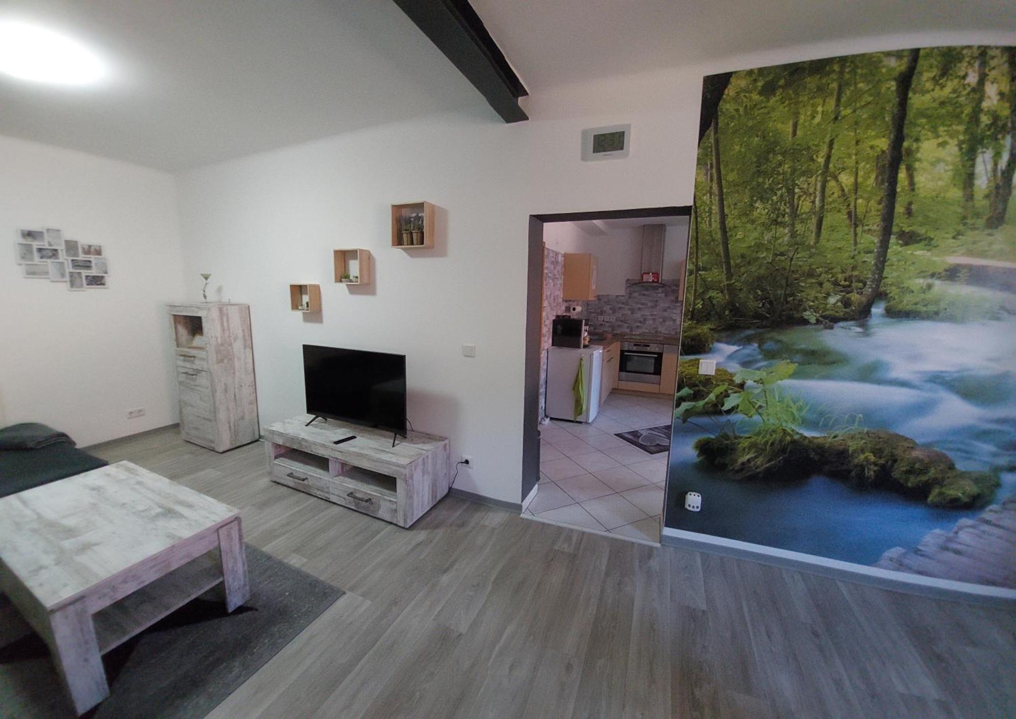 Ganze Ferienwohnung 5 Km Von Erfurt, Mit Kaffeevollautomat, Tv, Wlan, Boxspringbett, Schlafsofa Und Einkaufsmoeglichkeiten, Sehr Gute Anbindung Zur A71 Und A4, Kostenloser Oeff Parkplatz Fuer Pkw Und Transporter Elxleben Dış mekan fotoğraf
